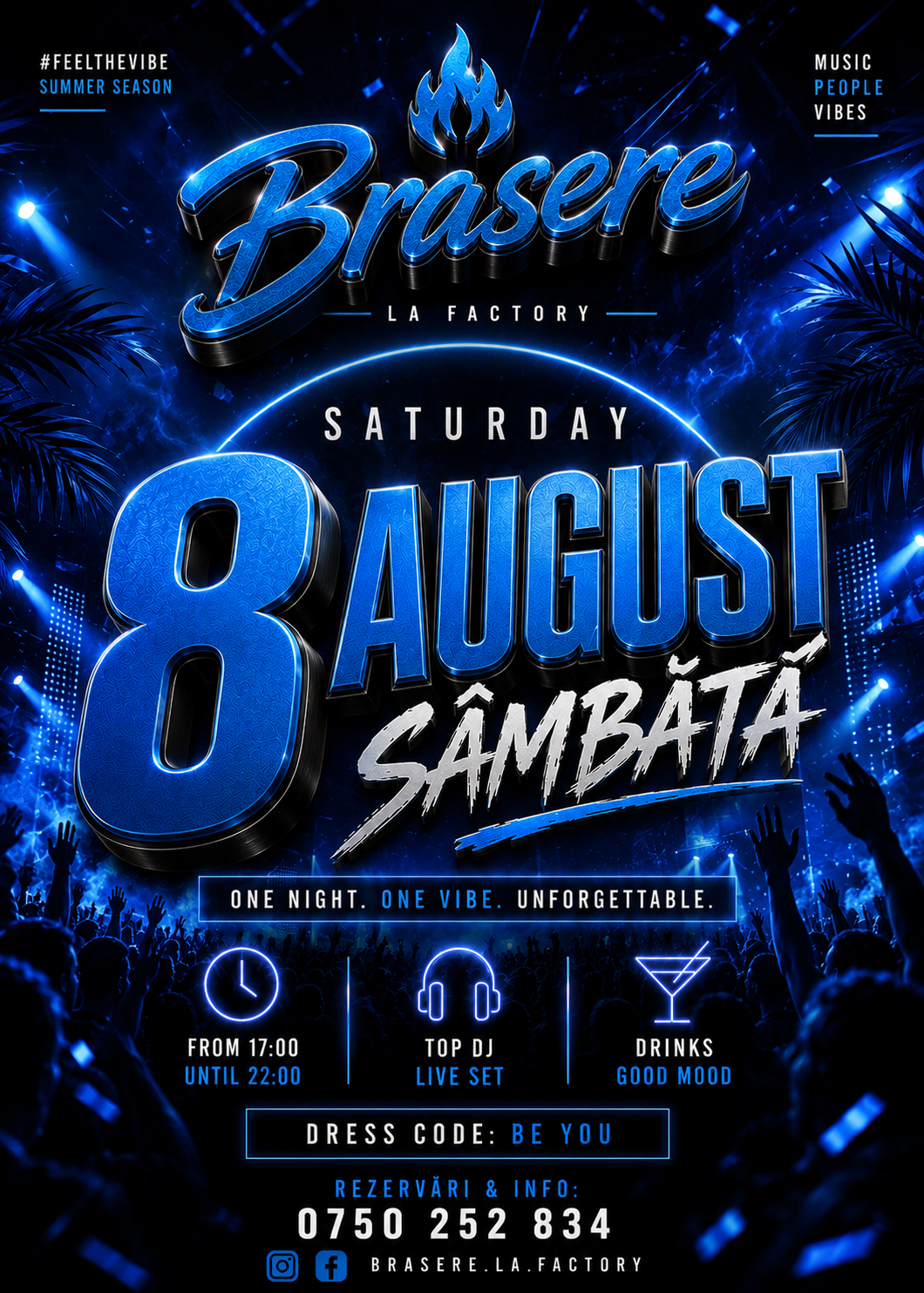BRASERE BLUE NIGHT – 8 AUGUST la Gorj, Targu-Jiu - Biletfy