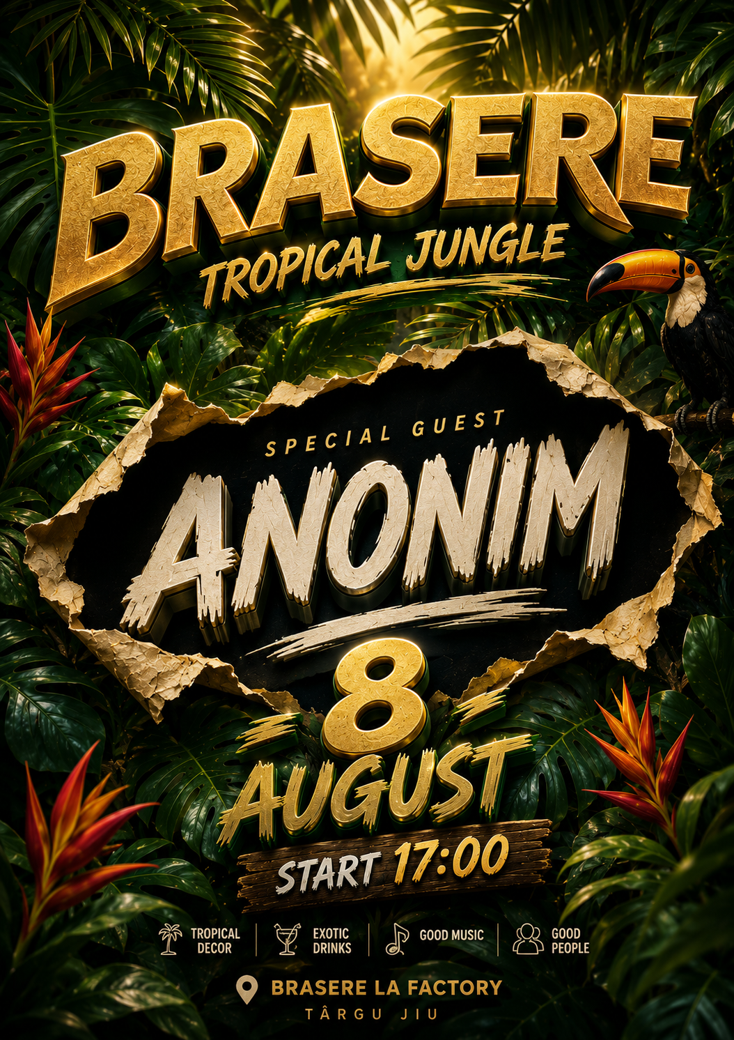 🌴 Tropical Jungle Party — evenimente pe Biletfy