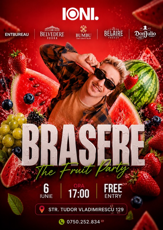 🍉 Fruits Party @ Brasere la Gorj, Targu-Jiu - Biletfy