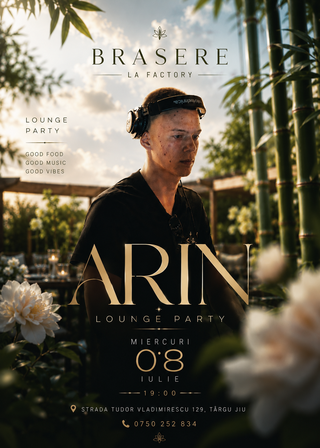 ARIN • Nature Lounge Party | Brasere La Factory la Gorj, Targu-Jiu - Biletfy